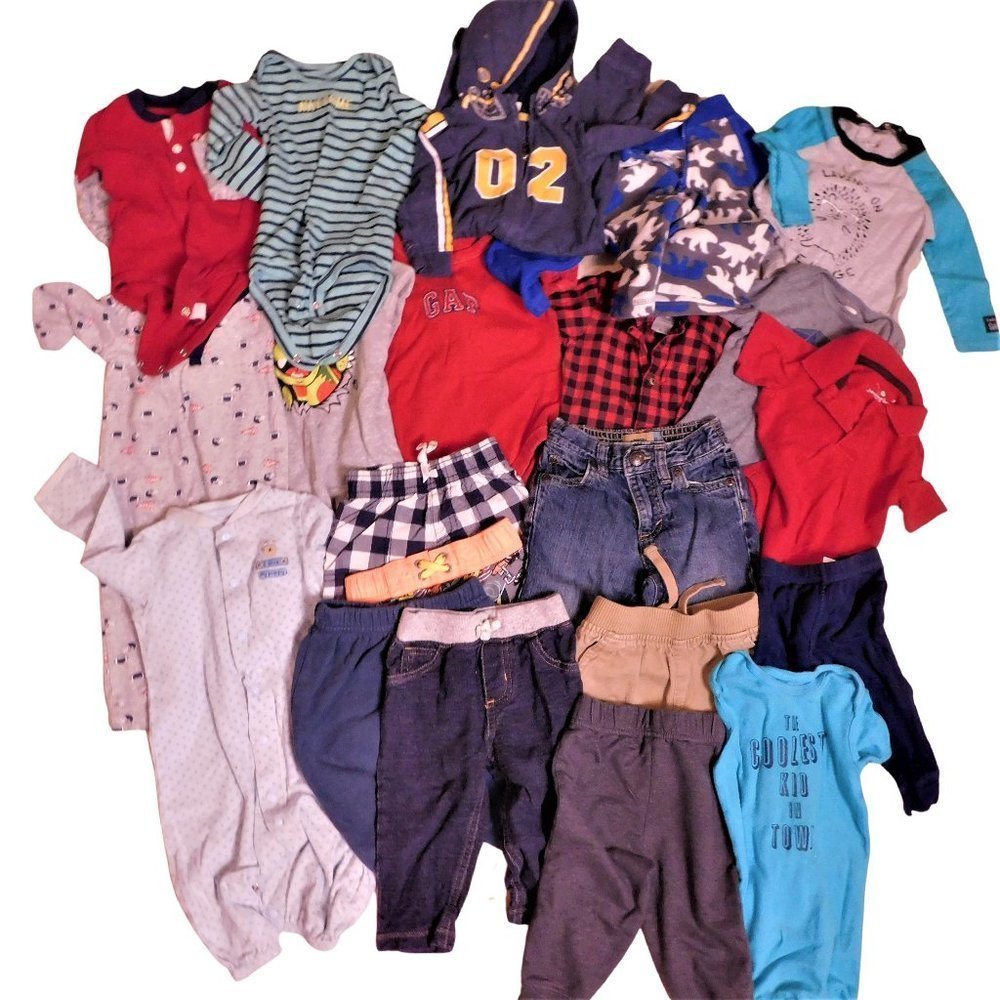 Boys Clothes Lot Fall/Winter Clothing 21 pcs. 9 Months